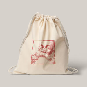 Plecak reklamowy bawełniany - Mikołaj degustacja