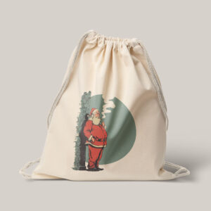 Plecak reklamowy bawełniany - przerwa Mikołaja